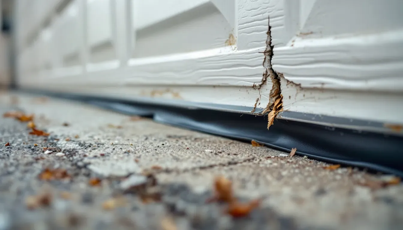 Garage Door Seal Replacement in Arlington