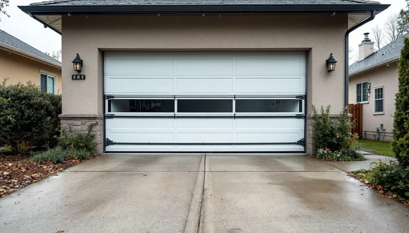 Garage Door Tension Adjustment in Arlington